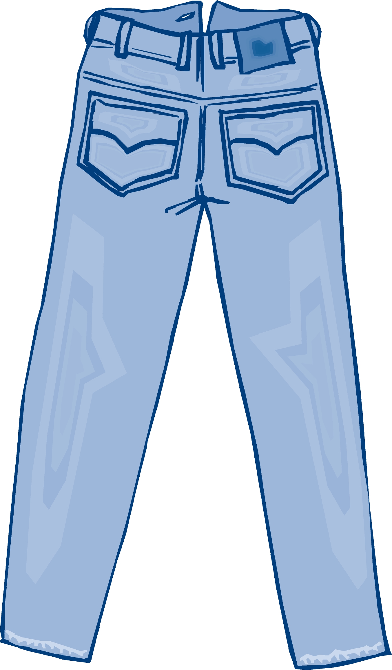 Pair of jeans encode. Pants clipart denim
