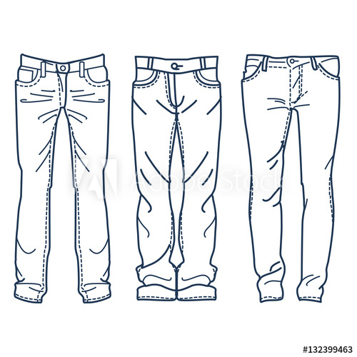 Jeans clipart mens basic, Jeans mens basic Transparent FREE for ...