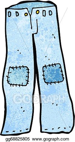jeans clipart old pants