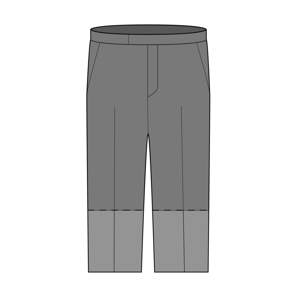jeans clipart uniform pants