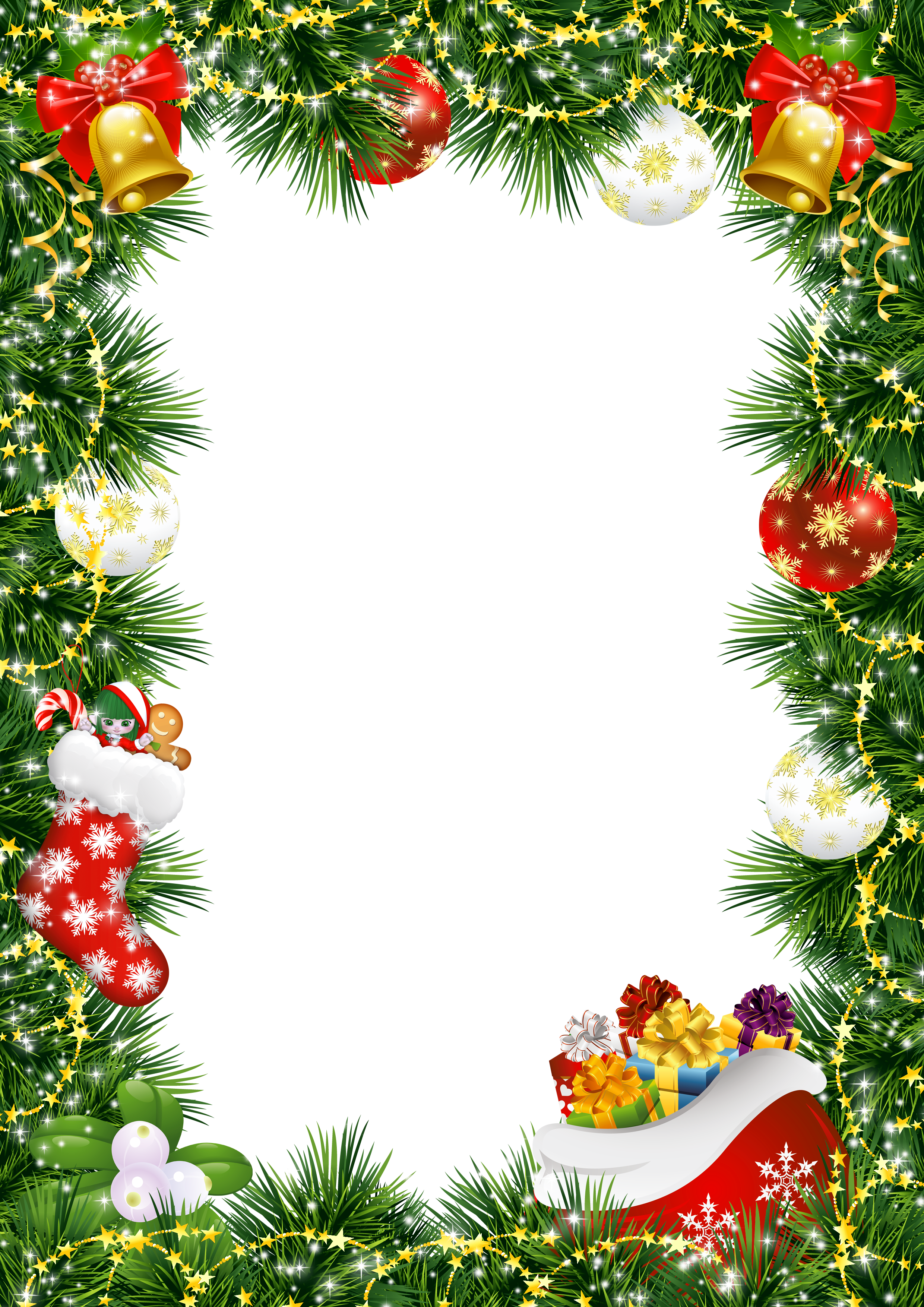 Christmas Borders And Frames Png Free Icons And Png Backgrounds | My ...