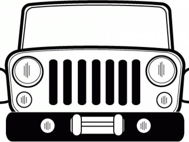 jeep clipart front