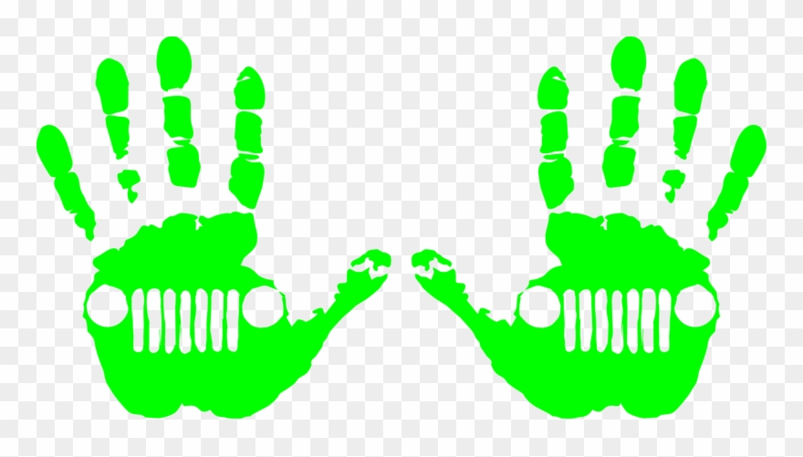 jeep clipart hand