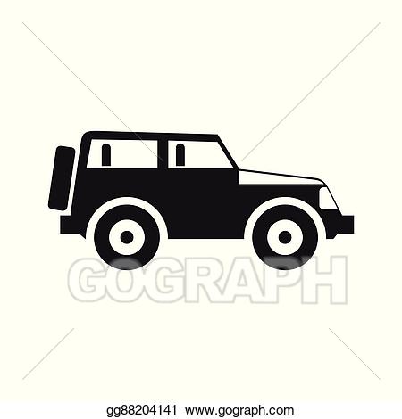 jeep clipart icon
