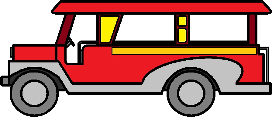  collection of simple. Jeep clipart jeepney driver