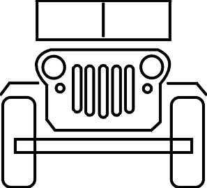 jeep clipart line drawing