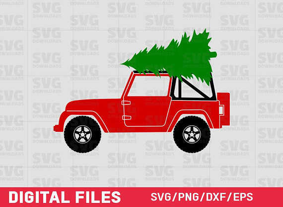 jeep clipart little red