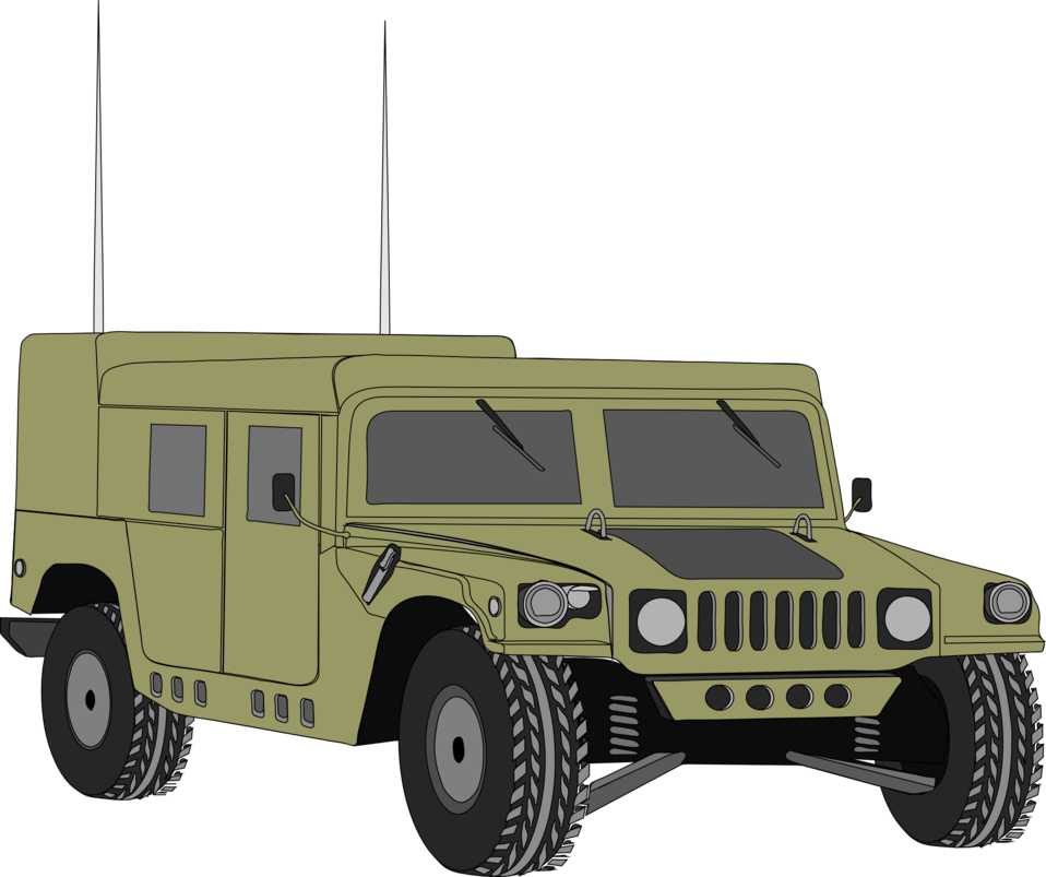 jeep clipart military