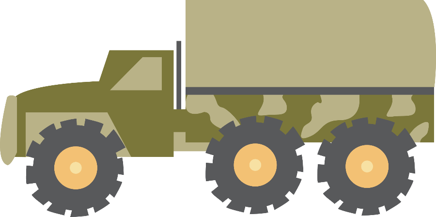 jeep clipart military