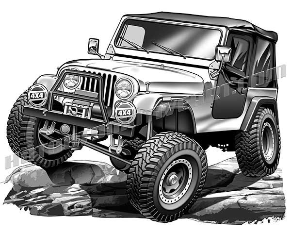 jeep clipart off road
