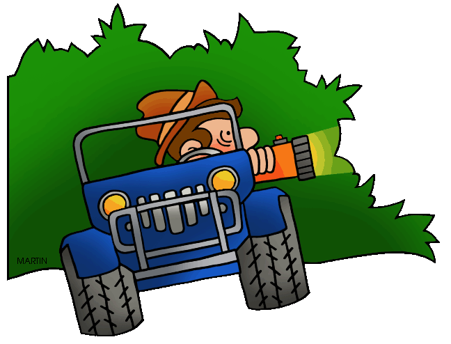 Back to the wall. Jeep clipart safari ride