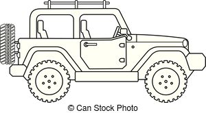 Safari drawing at paintingvalley. Jeep clipart sketch