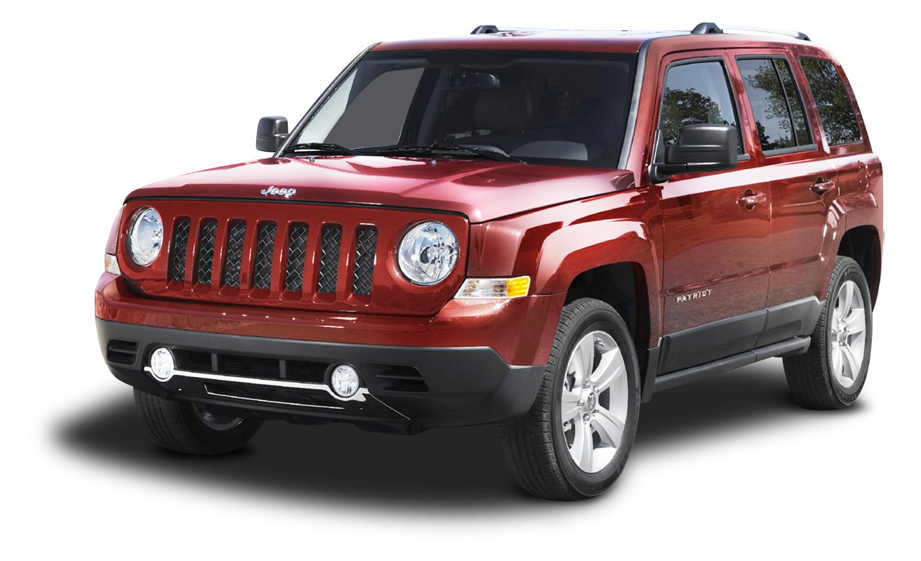 Jeep clipart suv. Red patriot car png