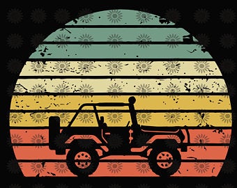 jeep clipart vintage