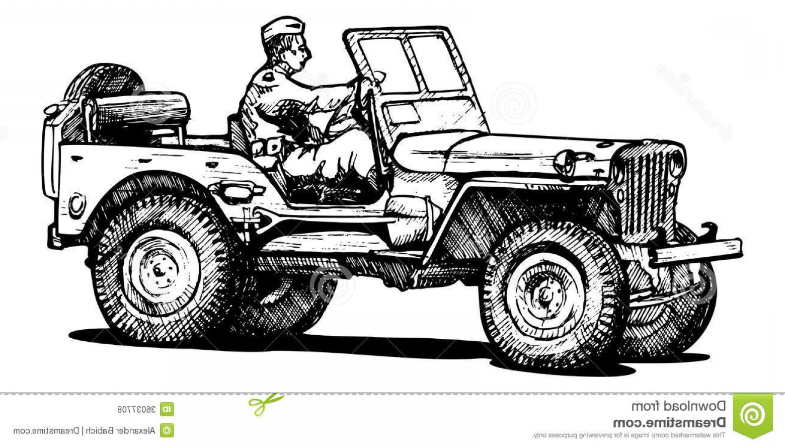 jeep clipart ww2