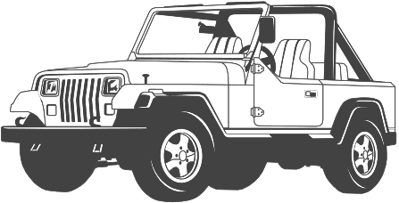 Jeep clipart yj jeep. Free wrangler cliparts download