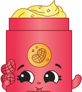 Jelly clipart almond butter. Shopkins p nut png
