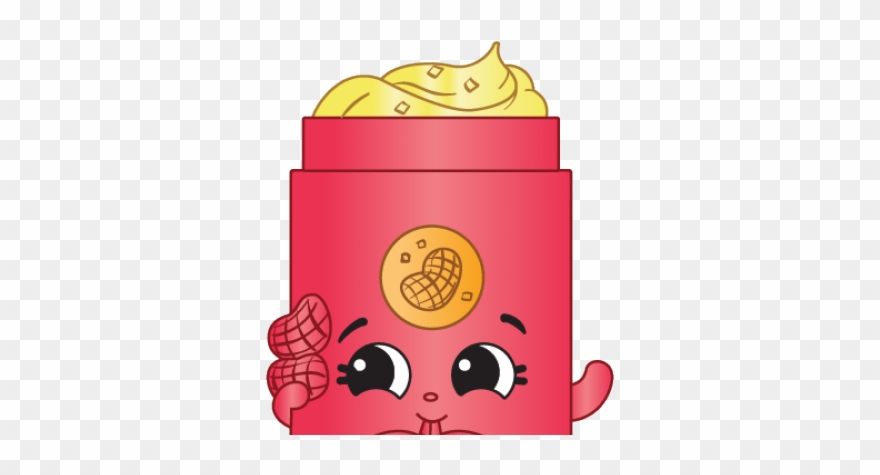 Shopkins p nut png. Jelly clipart almond butter