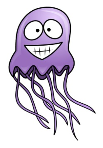 Jelly clipart coloured. Free jellyfish cliparts download