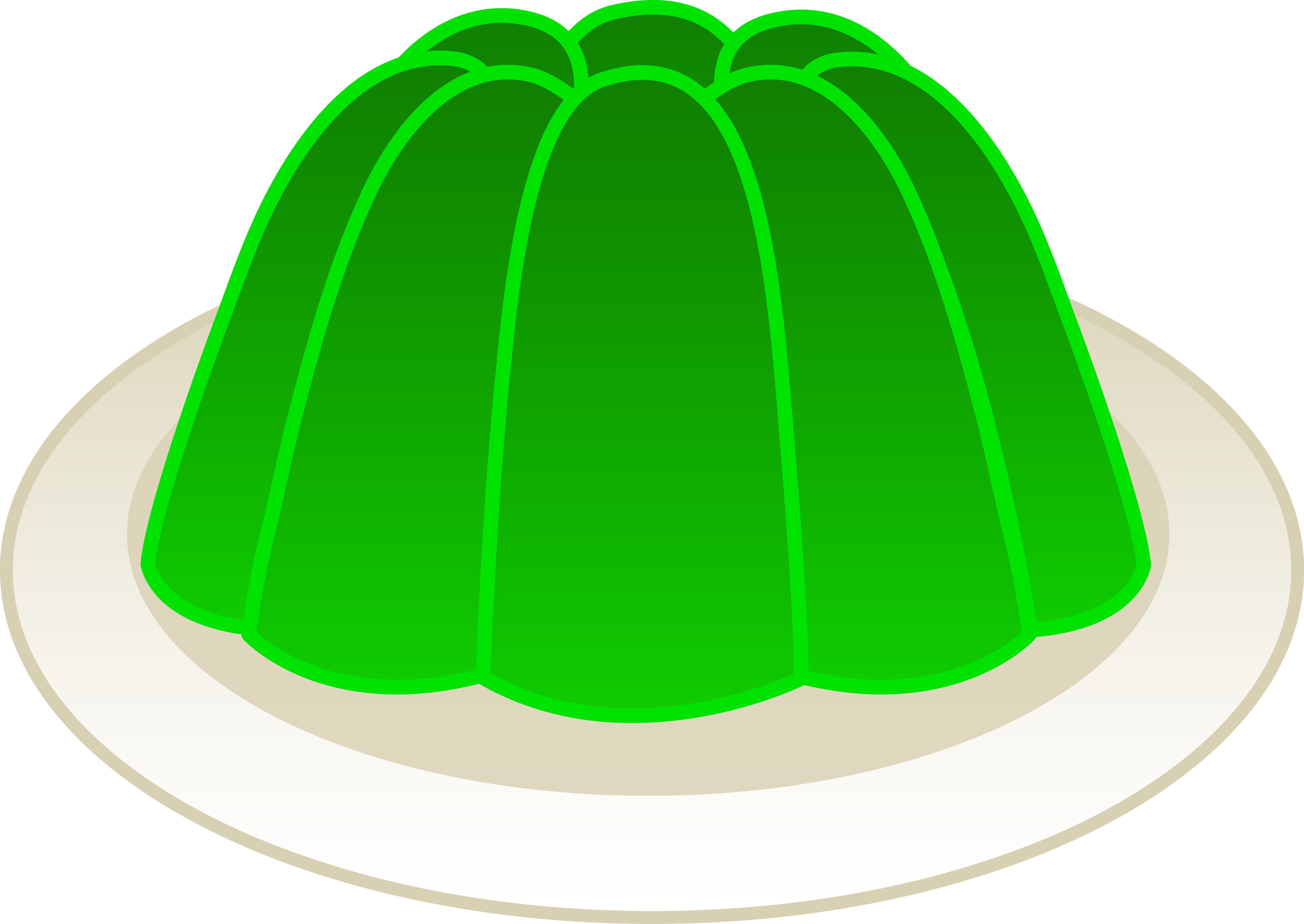 jelly clipart lime green