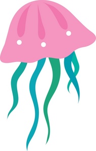 jellyfish clipart 5 fish