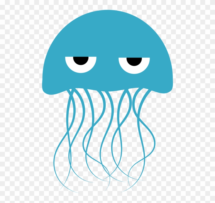 jellyfish clipart blue jellyfish