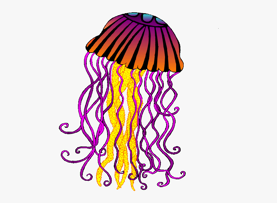 jellyfish clipart far