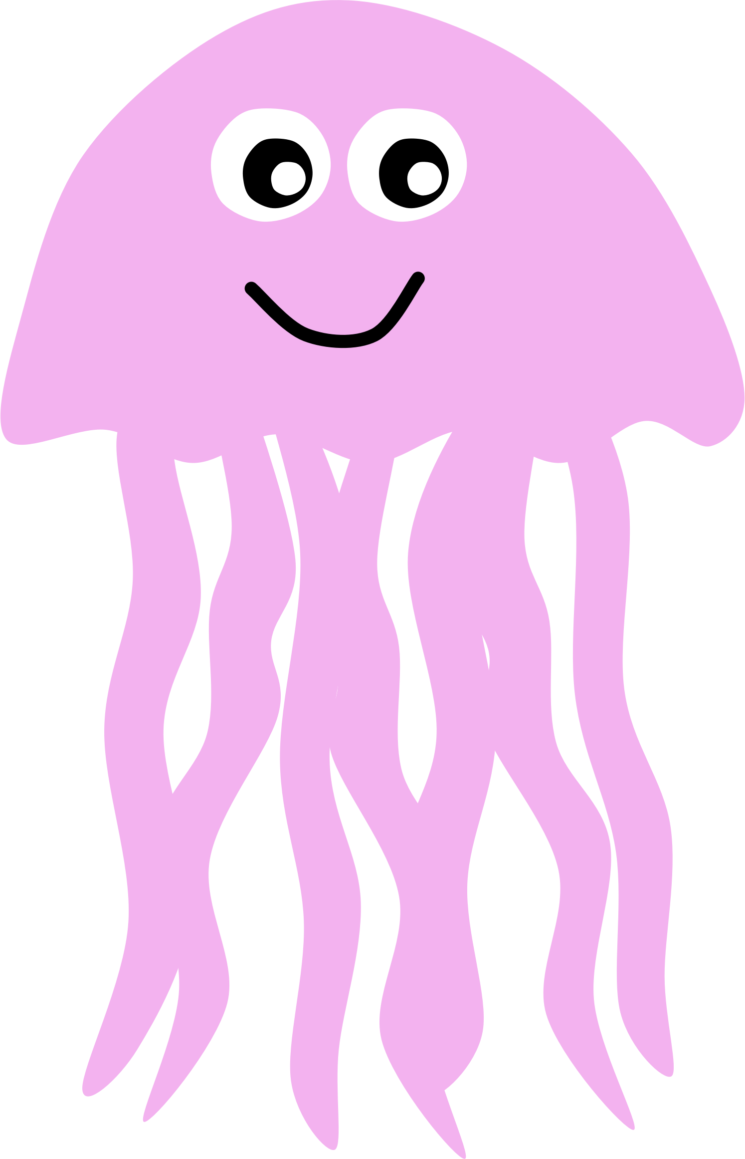 Kawaii clipart jellyfish. 