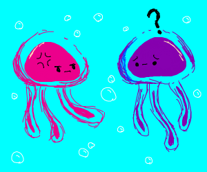 jellyfish clipart mad
