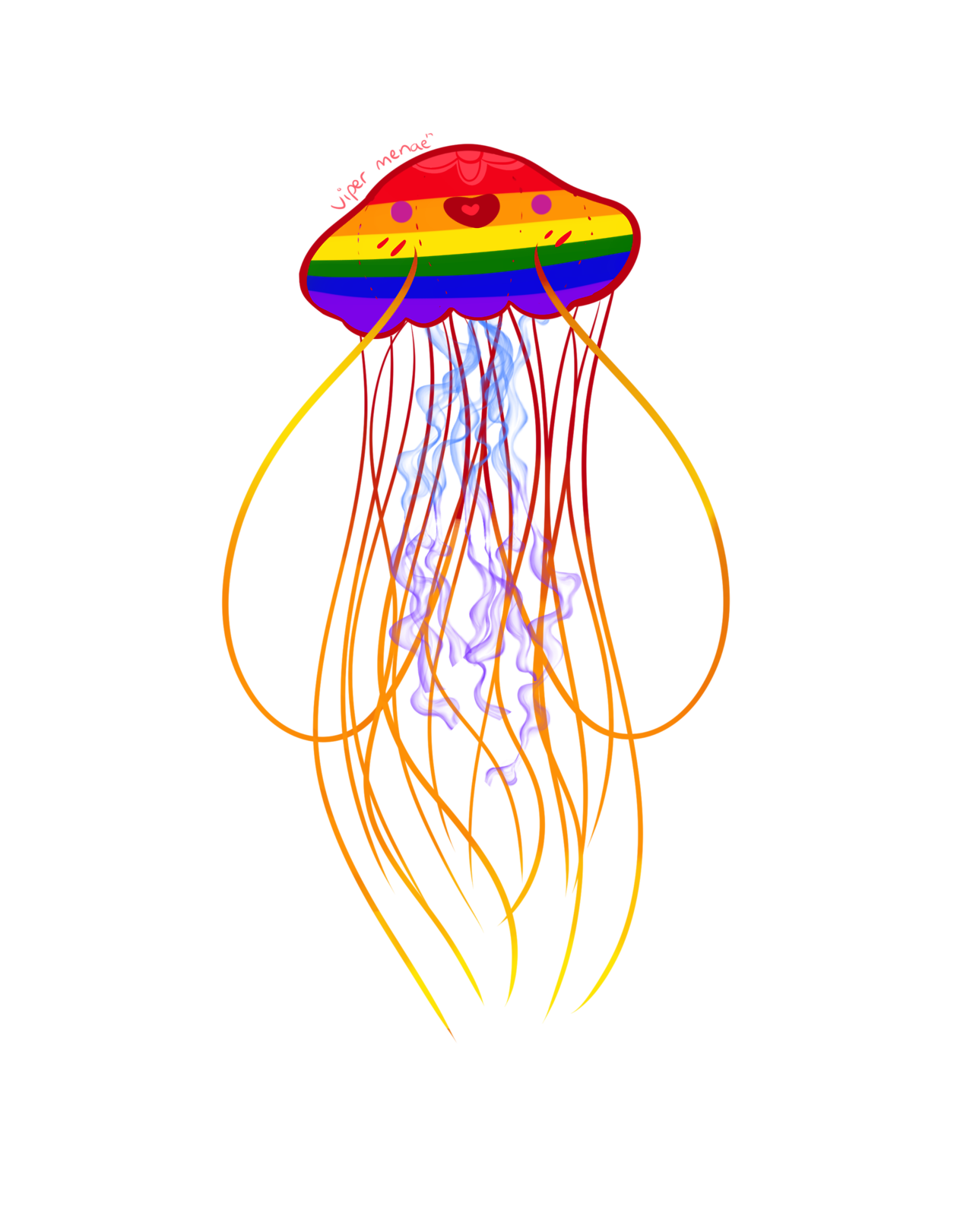 sad clipart jellyfish