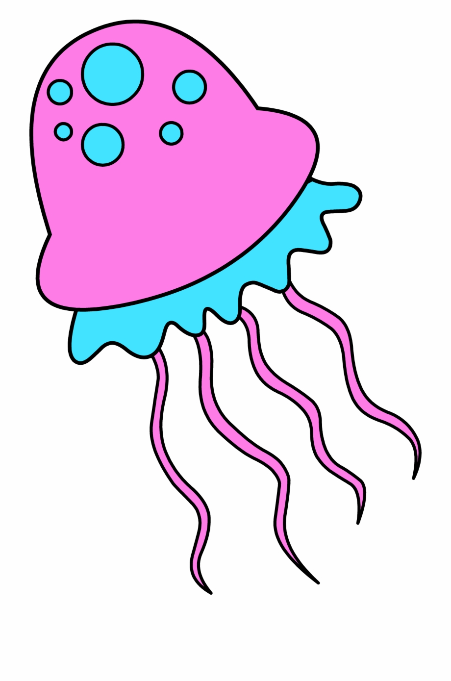 jellyfish clipart near