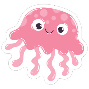 jellyfish clipart pink jellyfish