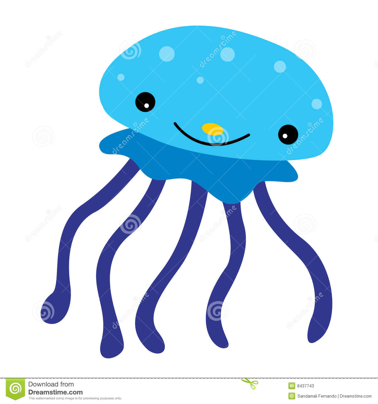 starfish clipart jellyfish