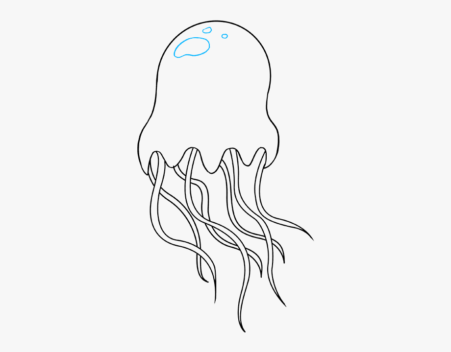 jellyfish clipart simple