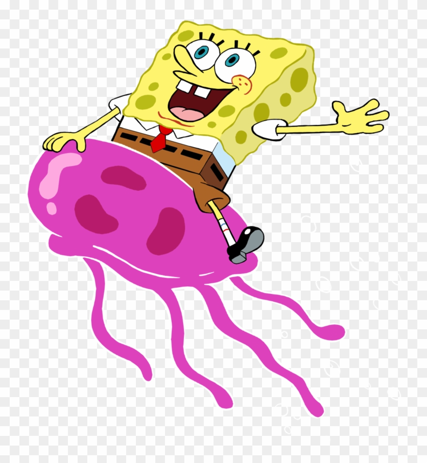 Jellyfish clipart spongebob squarepants. Picture transparent stock 