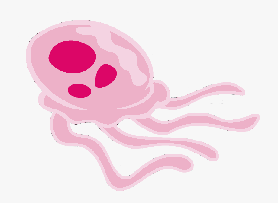 Transparent background . Jellyfish clipart spongebob squarepants