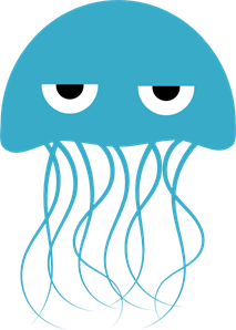 jellyfish clipart svg