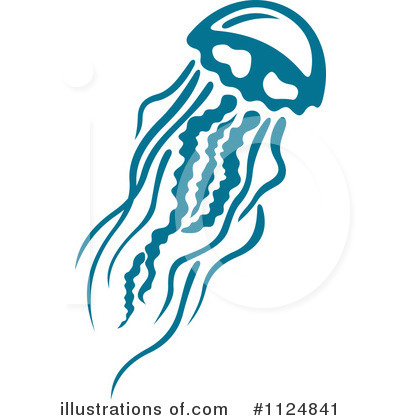 jellyfish clipart vector