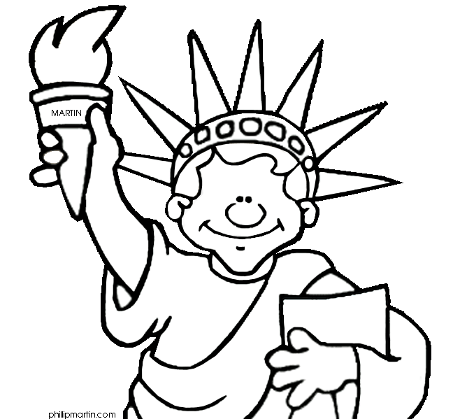 usa clipart drawing