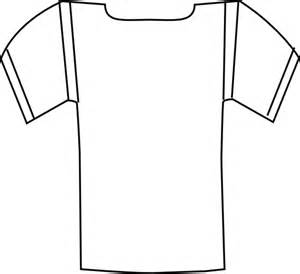 Free pages of blank. Jersey clipart coloring page