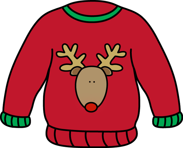 sweatshirt clipart christmas