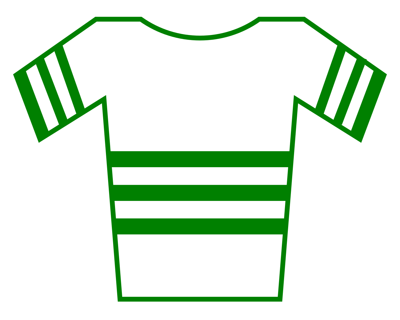 jersey clipart green jersey