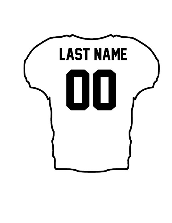 jersey clipart jersey outline