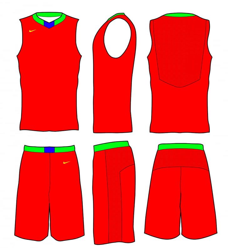 Basketball uniform template png. Jersey clipart jersey shorts
