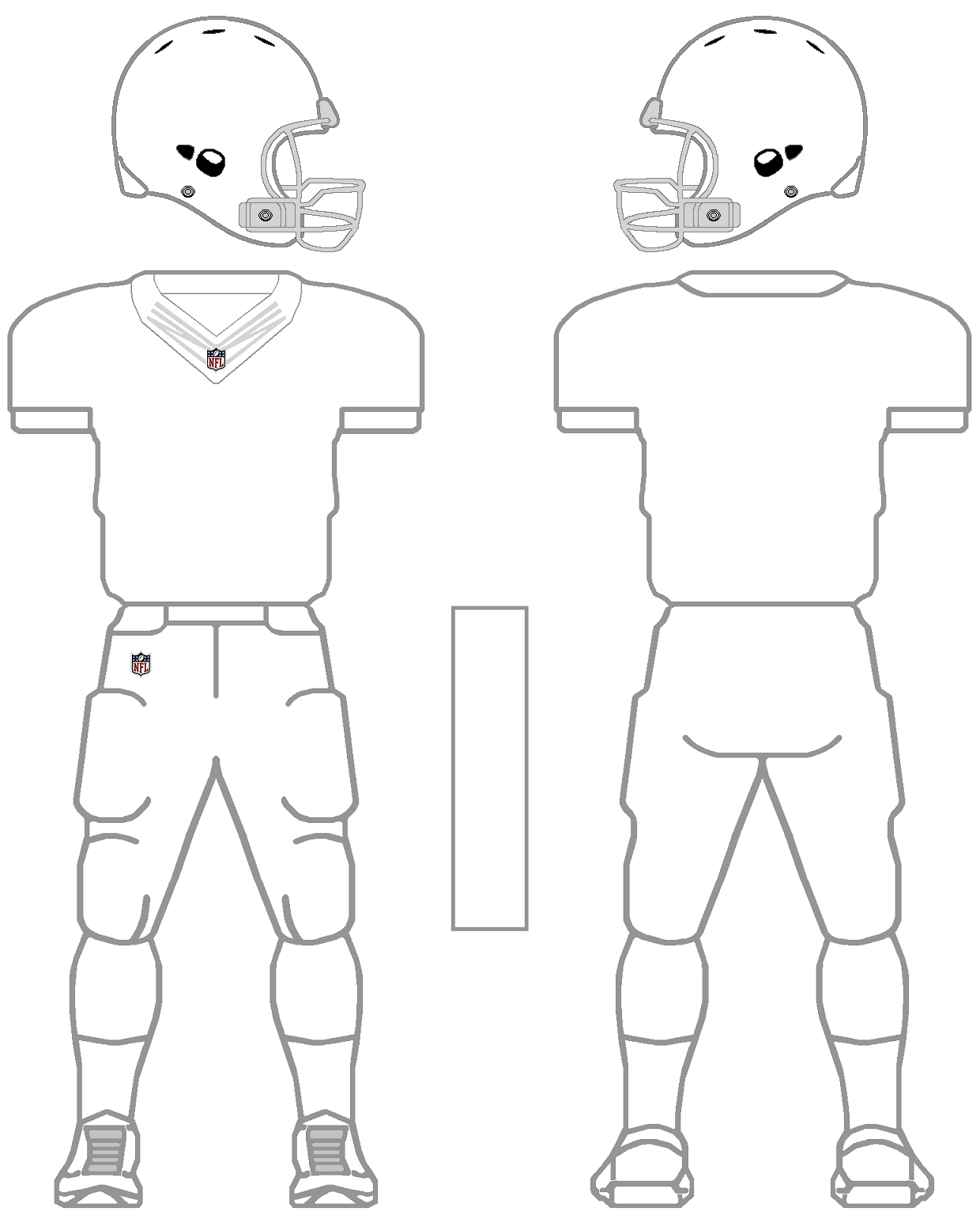 jersey clipart printable football