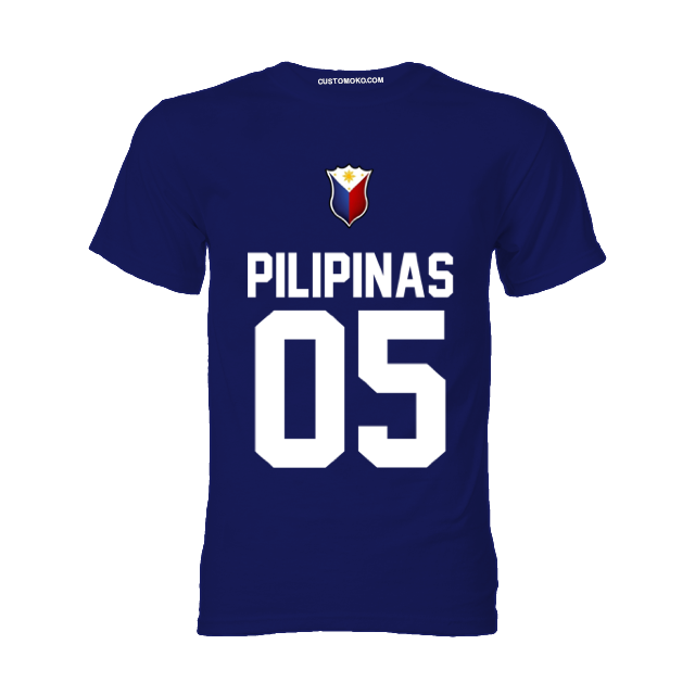 Jersey clipart purple blouse. Team pilipinas tshirt customoko