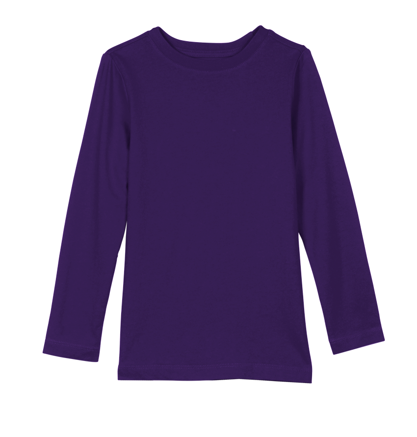 Primary clothing brilliant basics. Jersey clipart purple blouse