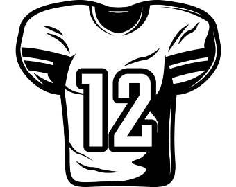 Football Jersey Outline Clipart Pasteurinstituteindia Com