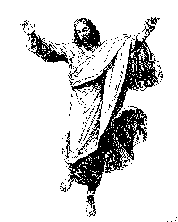 Jesus clipart dancing. Clip art free ascension