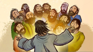 Jesus clipart disciples. Of free images at